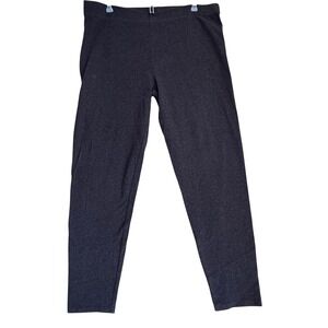 LOFT Outlet‎ Womens Dark Gray Cotton Spandex Lounge Leggings Pants XL